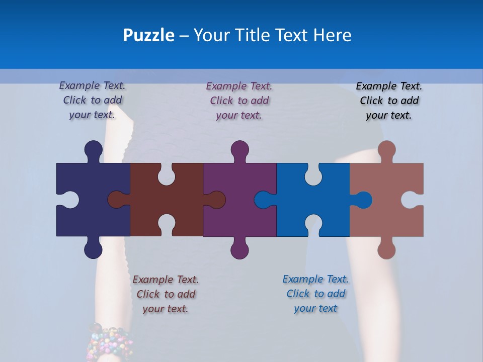 Dress Young Tight PowerPoint Template