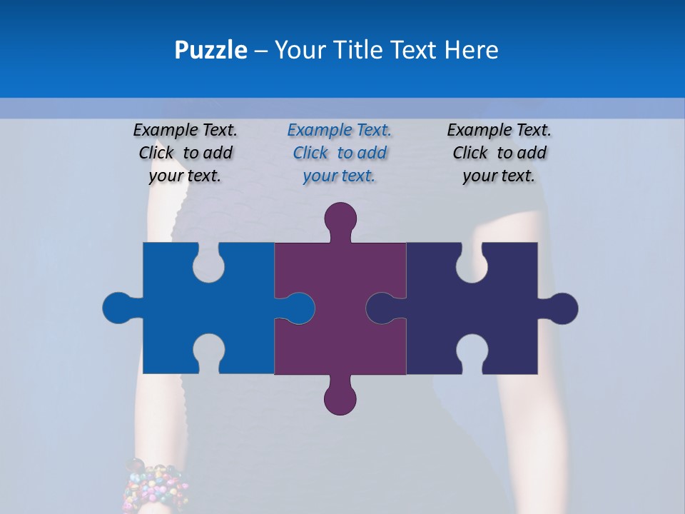 Dress Young Tight PowerPoint Template