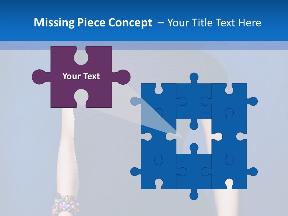 Dress Young Tight PowerPoint Template