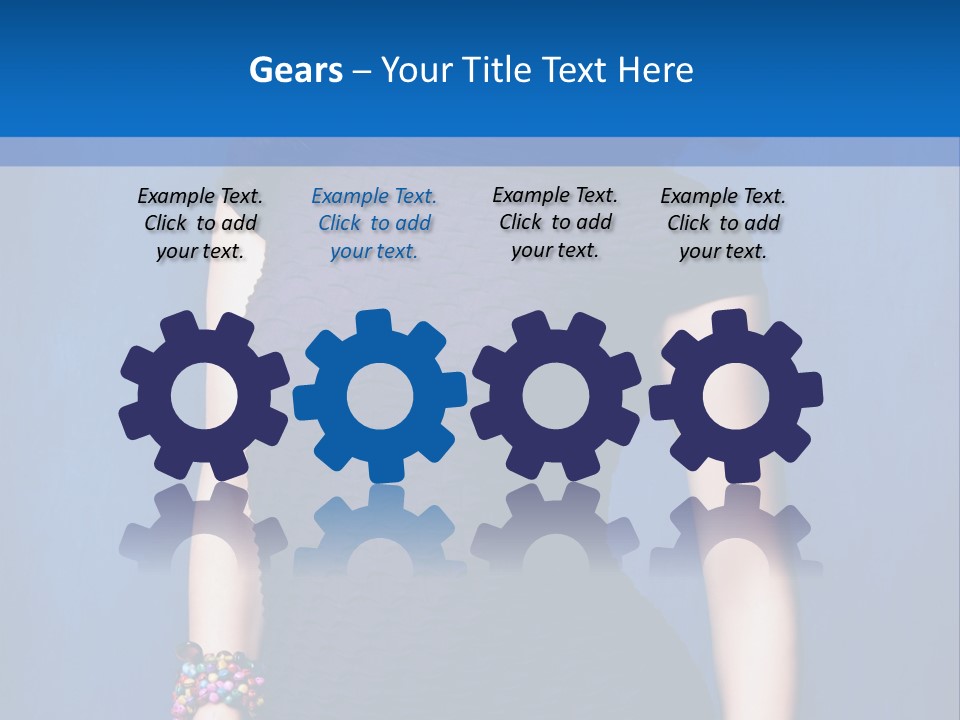 Dress Young Tight PowerPoint Template