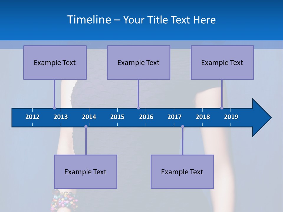 Dress Young Tight PowerPoint Template