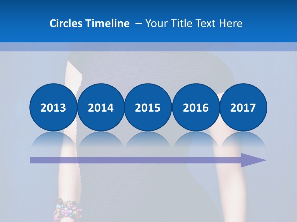 Dress Young Tight PowerPoint Template