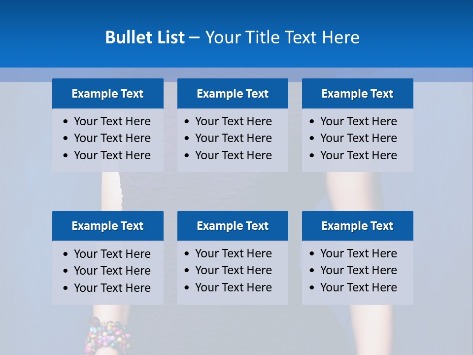 Dress Young Tight PowerPoint Template