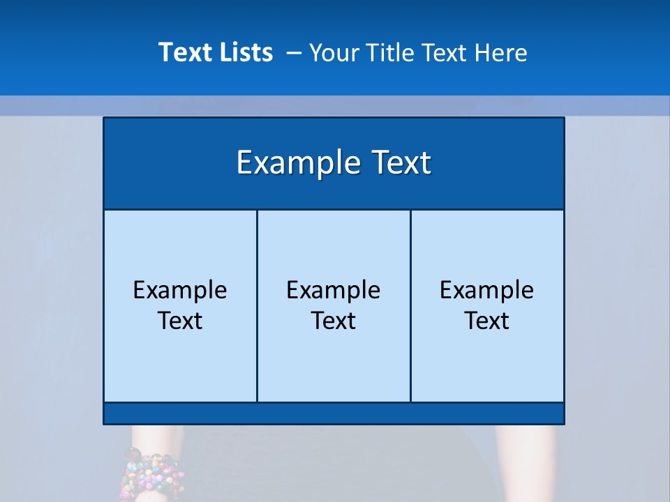 Dress Young Tight PowerPoint Template