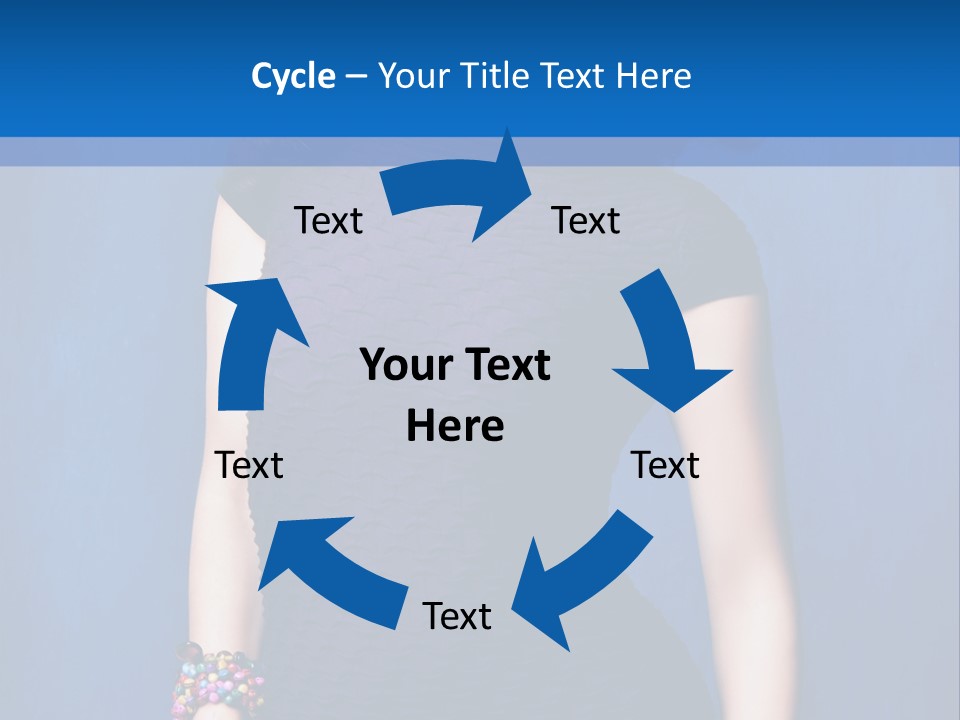 Dress Young Tight PowerPoint Template