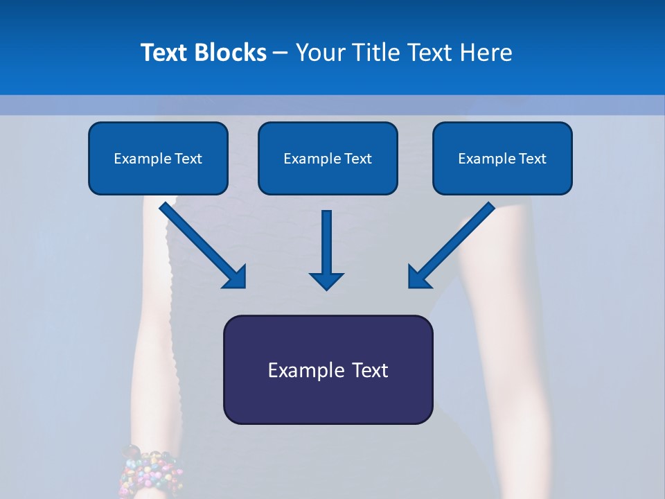 Dress Young Tight PowerPoint Template