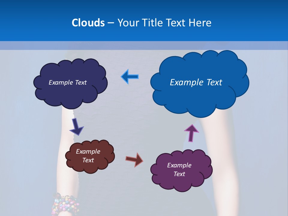 Dress Young Tight PowerPoint Template