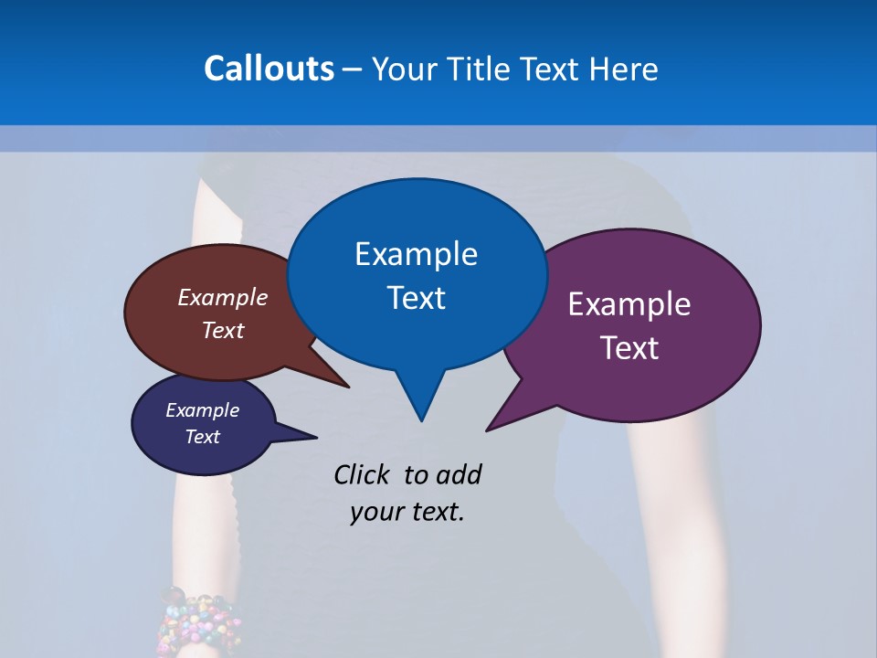 Dress Young Tight PowerPoint Template