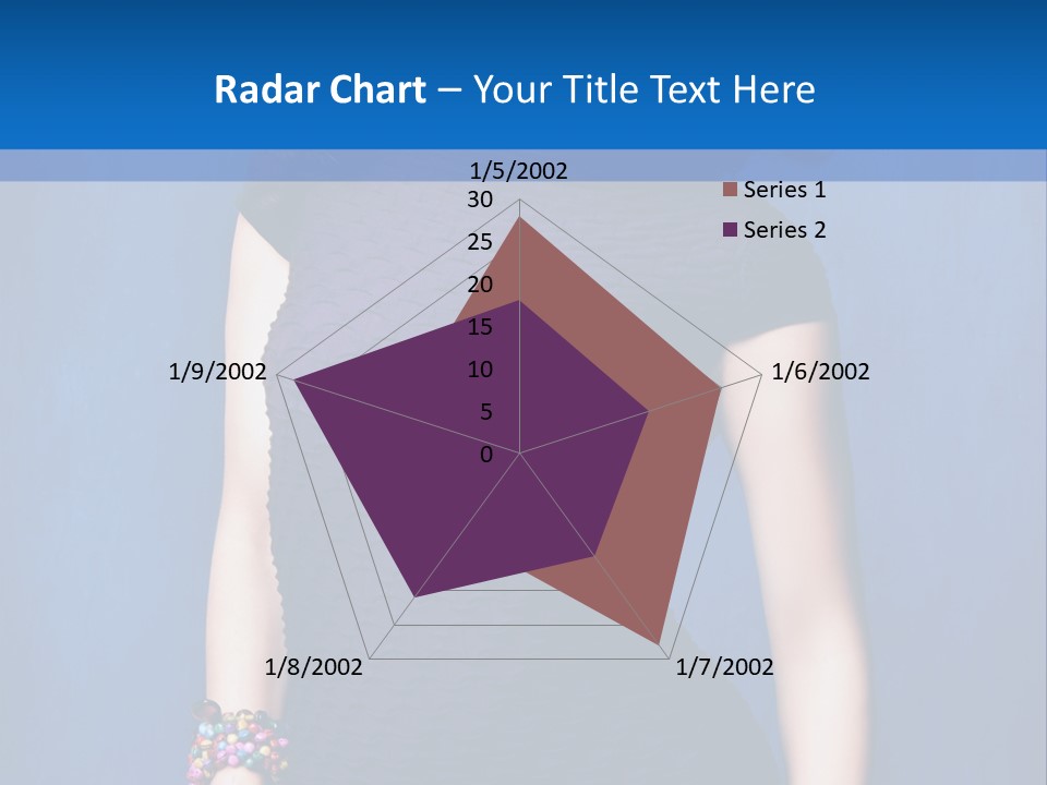 Dress Young Tight PowerPoint Template