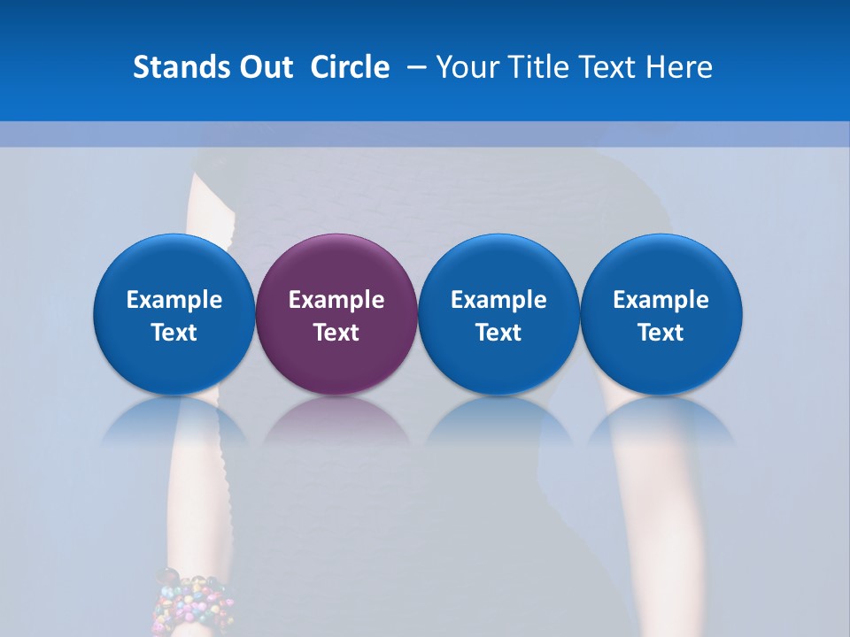 Dress Young Tight PowerPoint Template