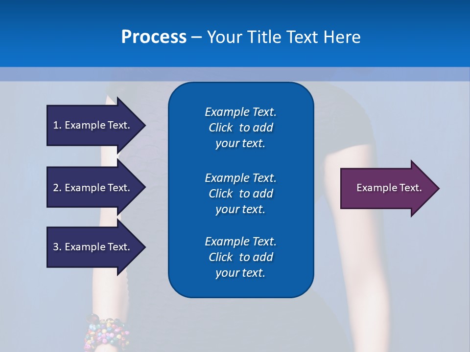 Dress Young Tight PowerPoint Template