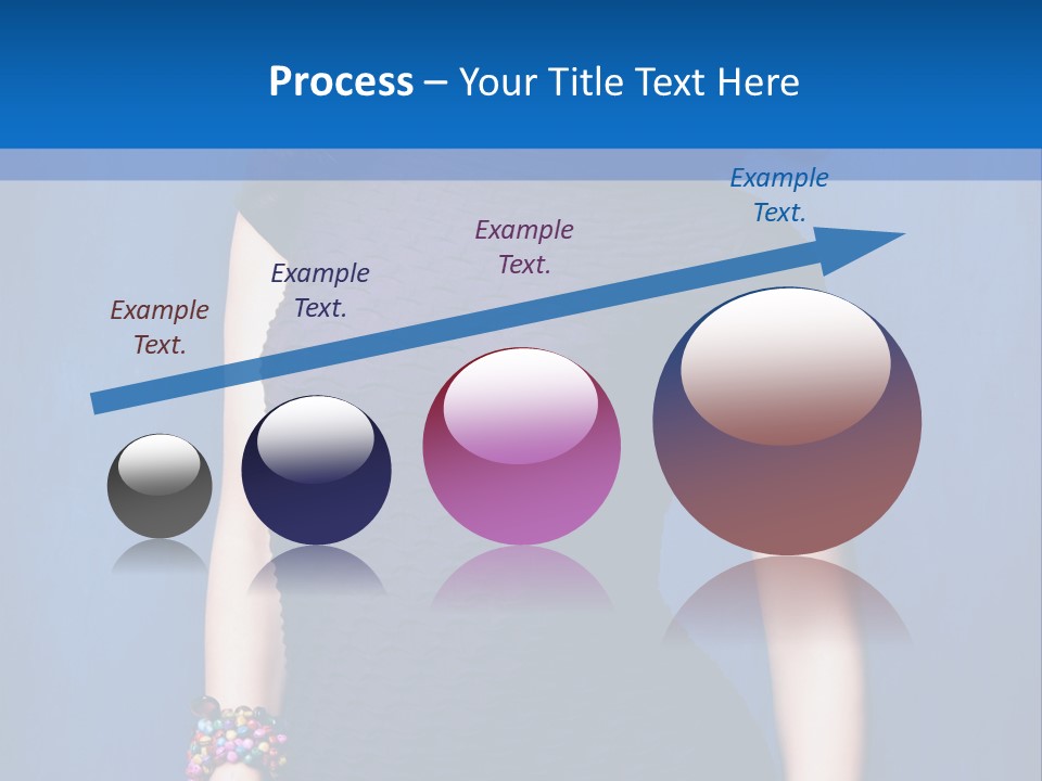 Dress Young Tight PowerPoint Template