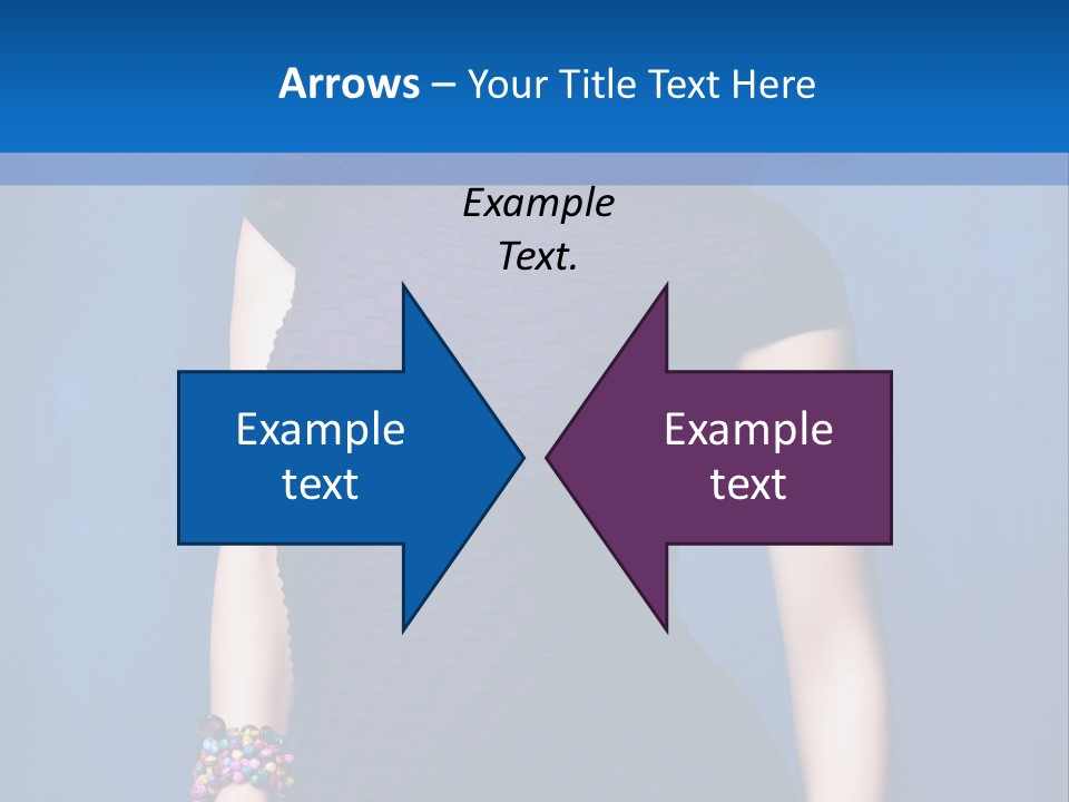 Dress Young Tight PowerPoint Template