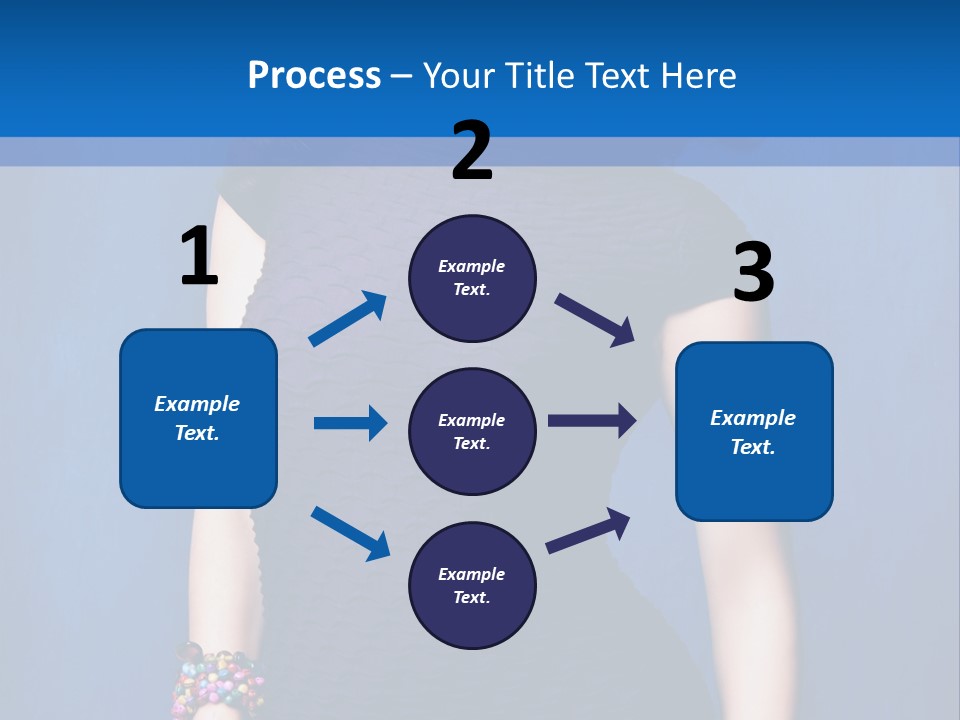 Dress Young Tight PowerPoint Template