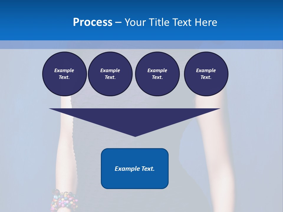 Dress Young Tight PowerPoint Template