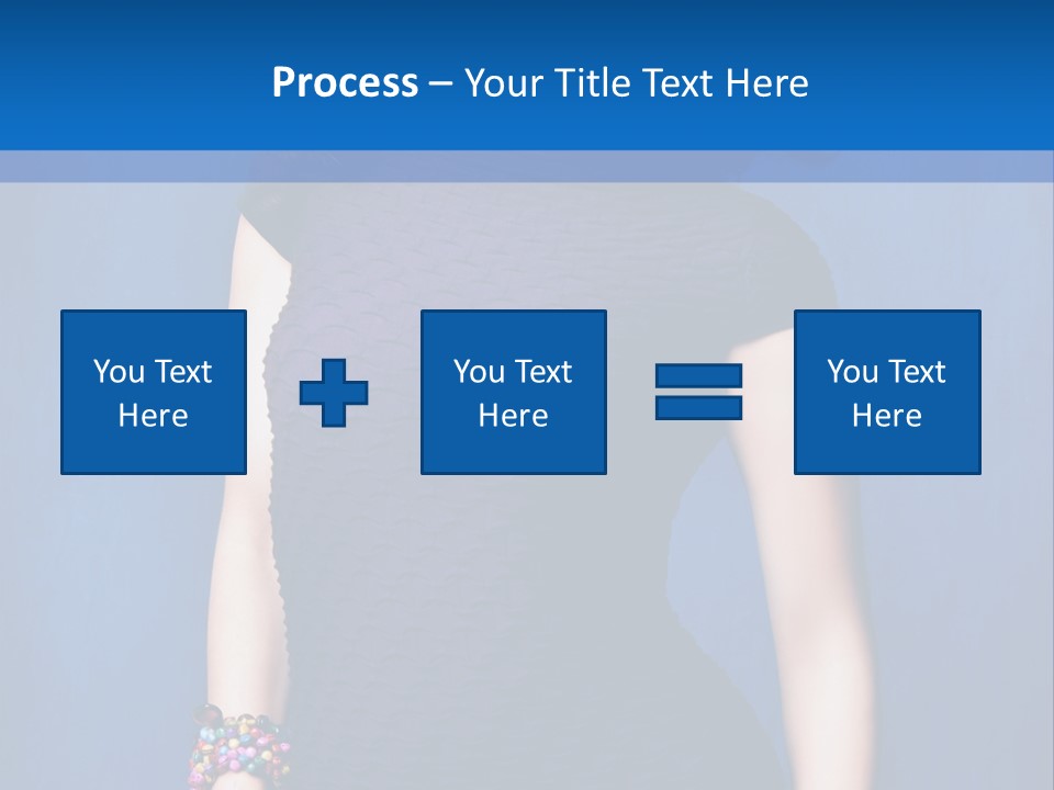 Dress Young Tight PowerPoint Template