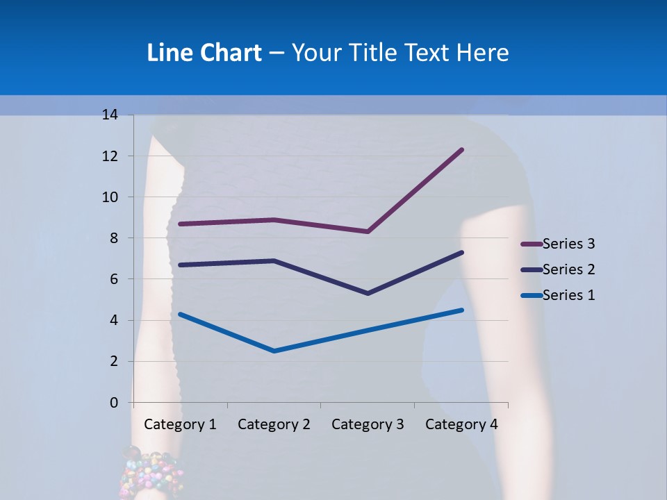 Dress Young Tight PowerPoint Template