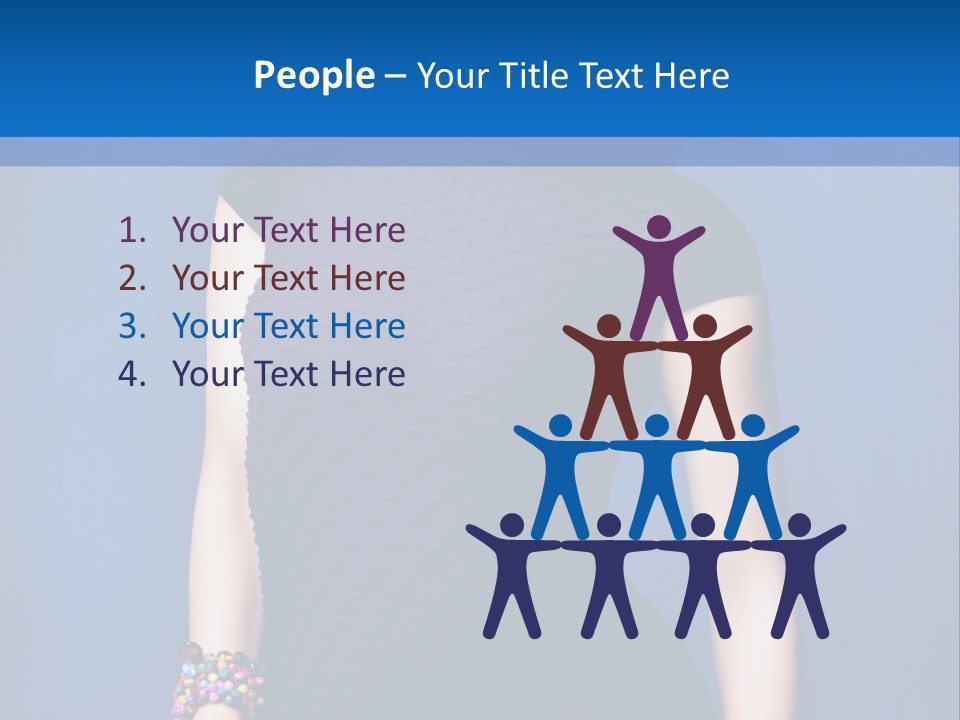 Dress Young Tight PowerPoint Template