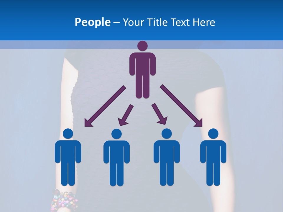 Dress Young Tight PowerPoint Template