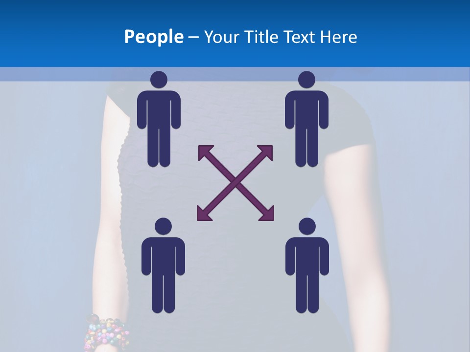 Dress Young Tight PowerPoint Template