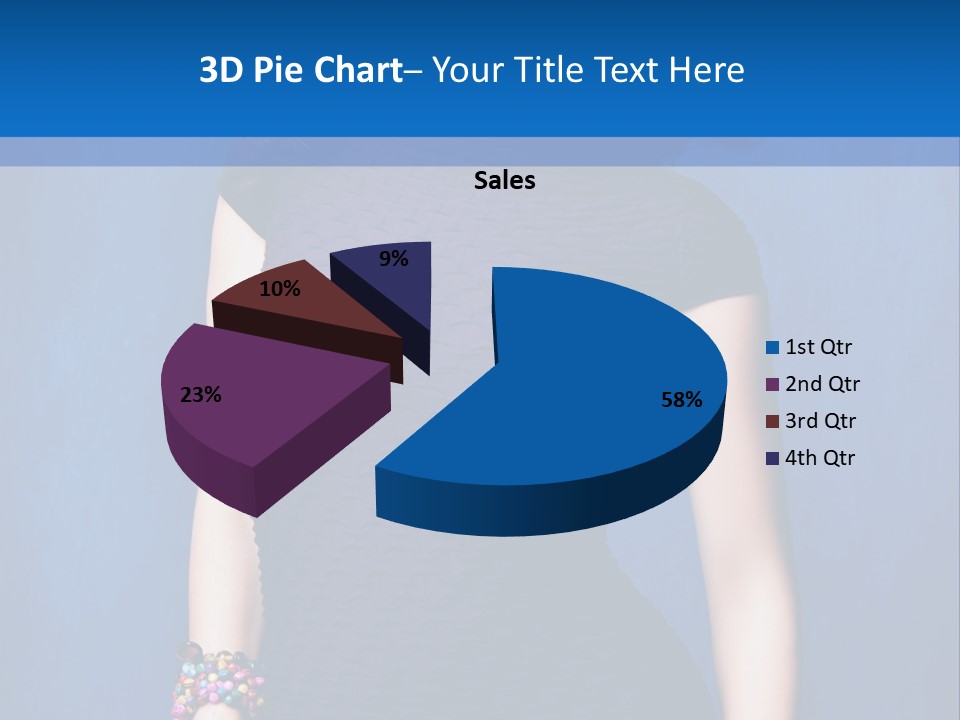Dress Young Tight PowerPoint Template