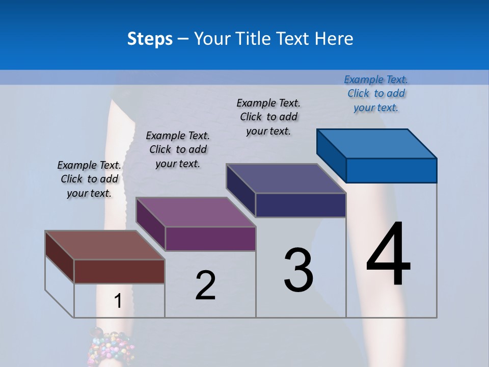 Dress Young Tight PowerPoint Template