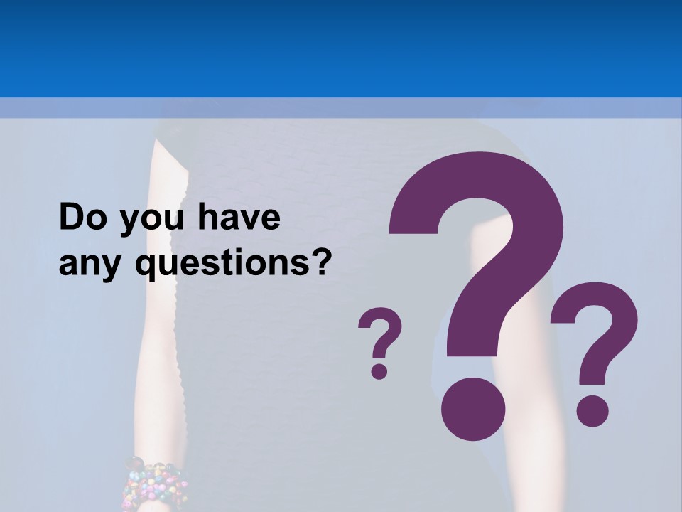 Dress Young Tight PowerPoint Template