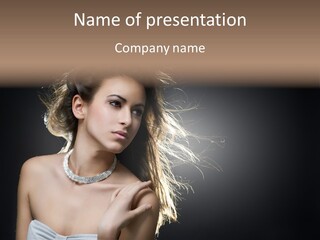 Attractive Style Hair PowerPoint Template