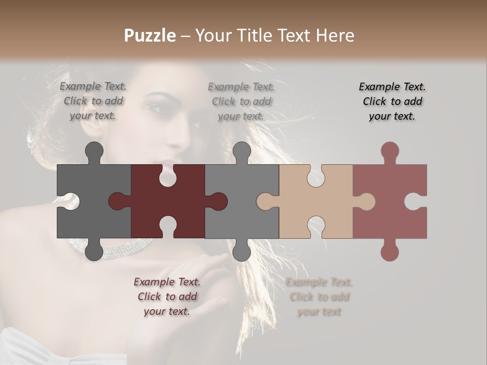 Attractive Style Hair PowerPoint Template