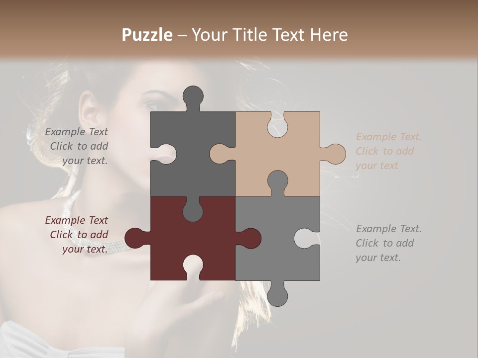 Attractive Style Hair PowerPoint Template