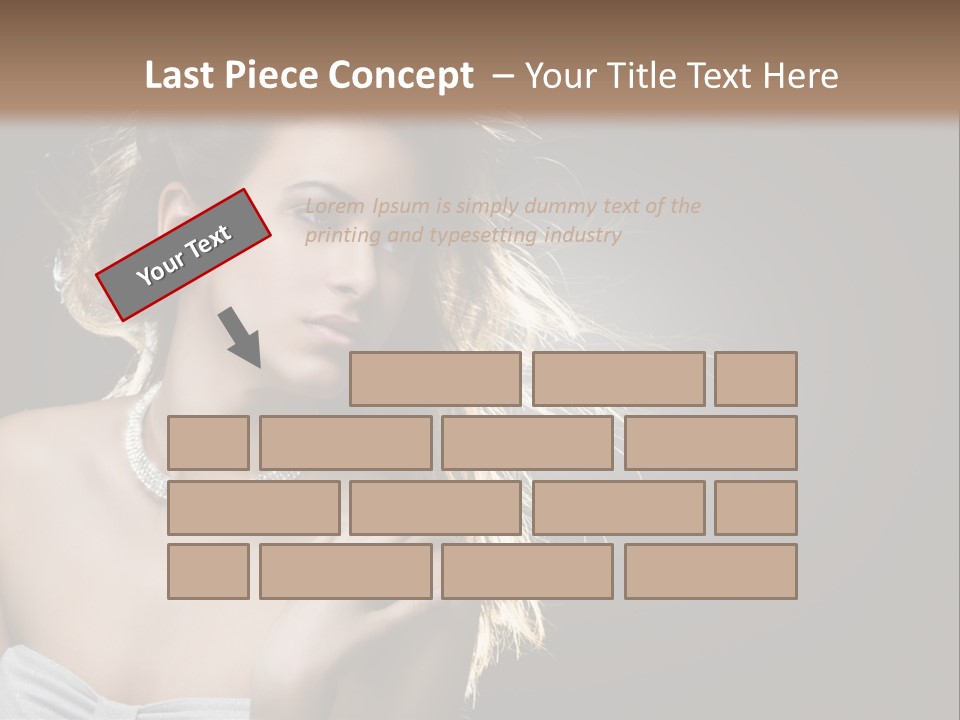 Attractive Style Hair PowerPoint Template