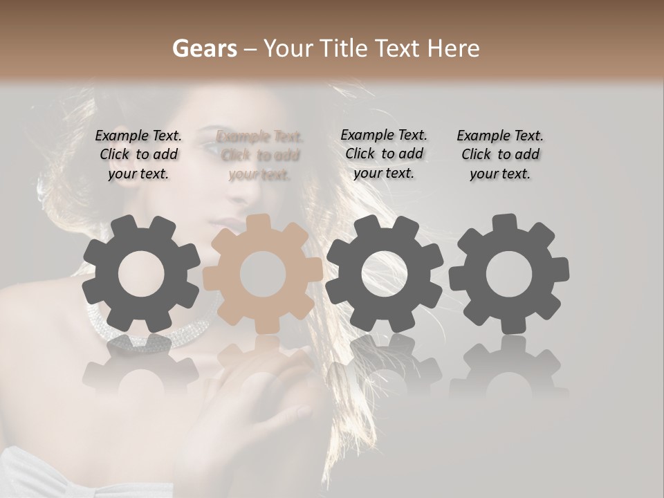 Attractive Style Hair PowerPoint Template