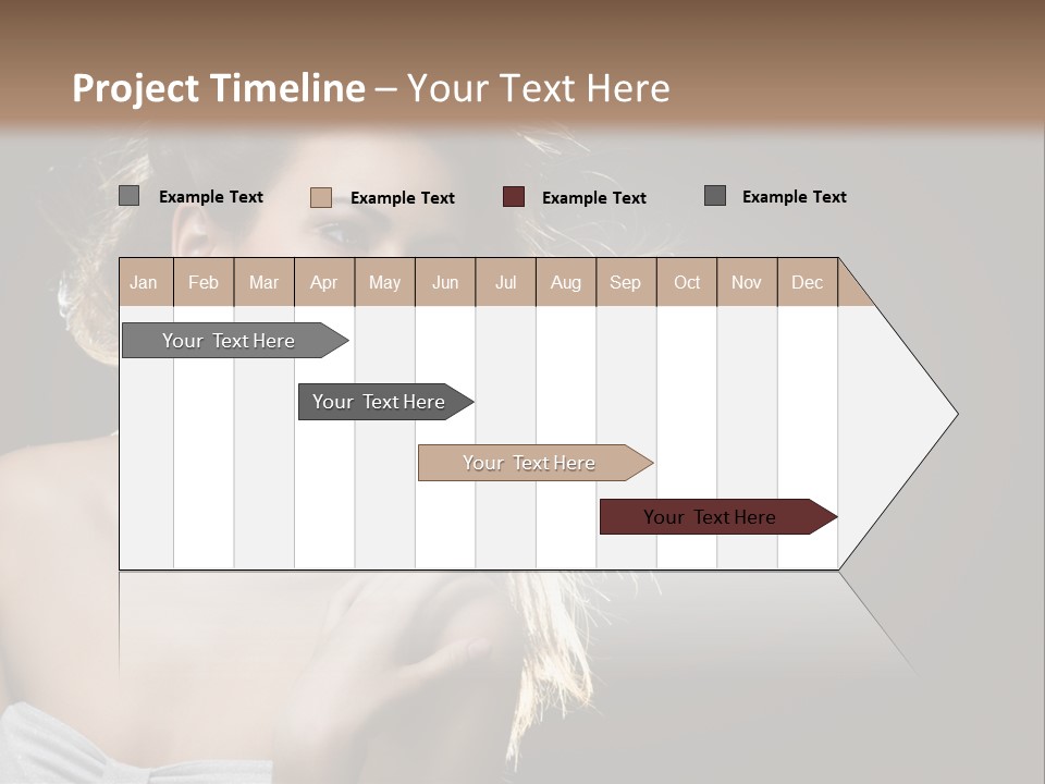 Attractive Style Hair PowerPoint Template