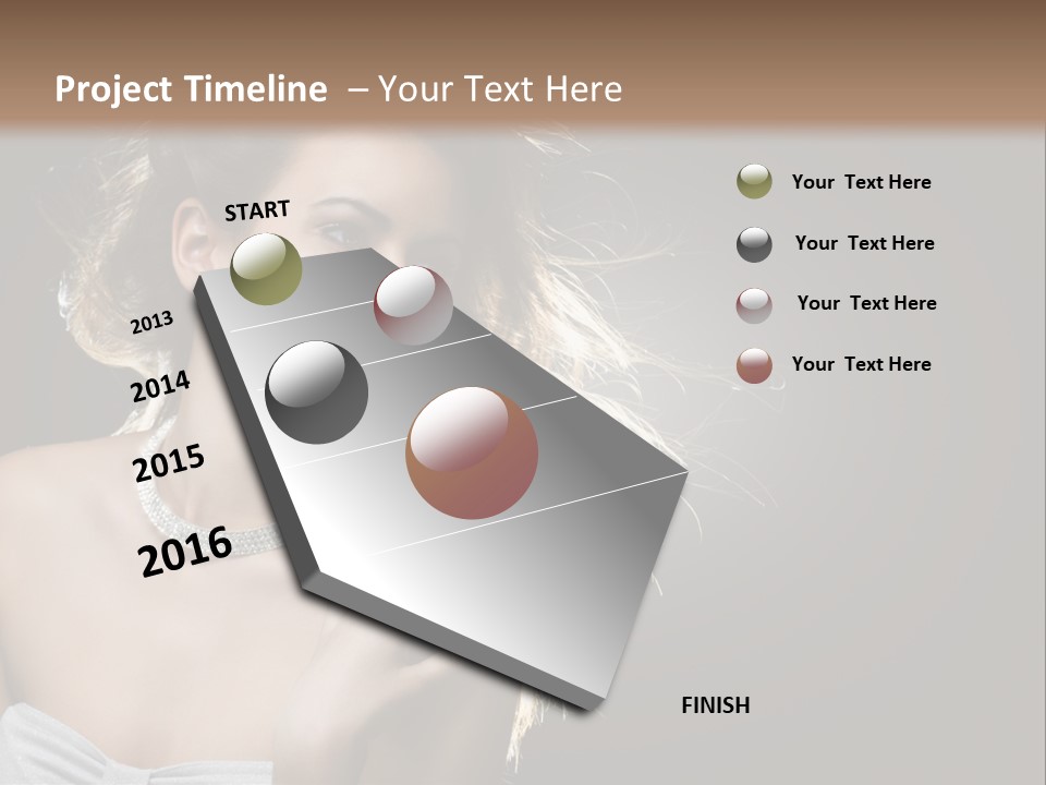 Attractive Style Hair PowerPoint Template