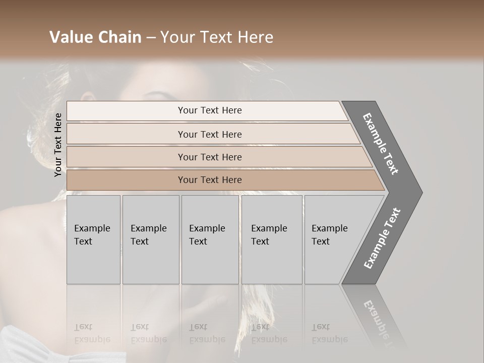 Attractive Style Hair PowerPoint Template