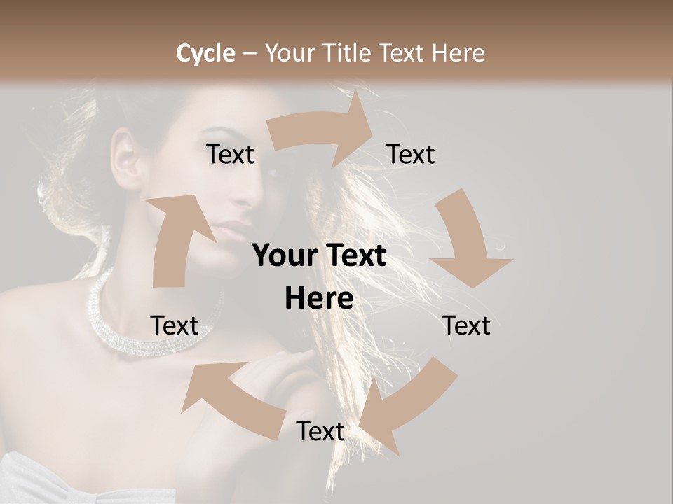 Attractive Style Hair PowerPoint Template