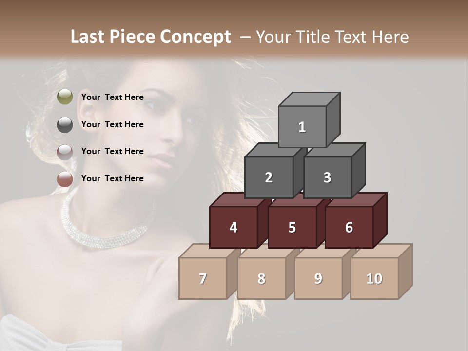 Attractive Style Hair PowerPoint Template