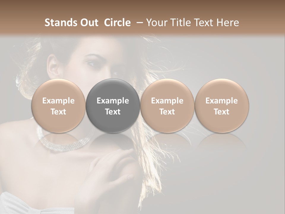 Attractive Style Hair PowerPoint Template