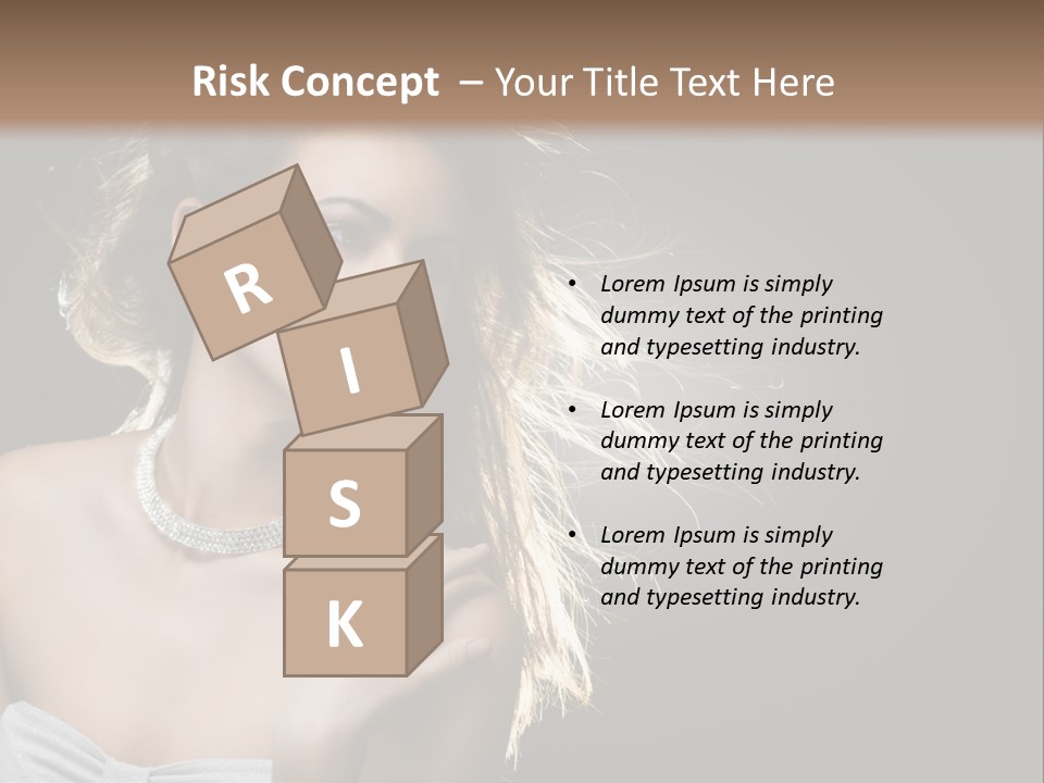 Attractive Style Hair PowerPoint Template