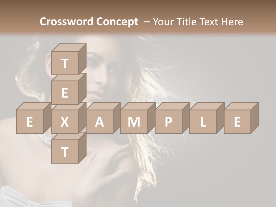 Attractive Style Hair PowerPoint Template