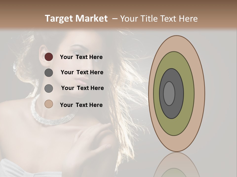 Attractive Style Hair PowerPoint Template