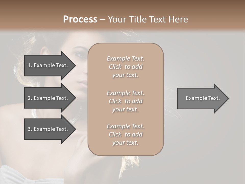 Attractive Style Hair PowerPoint Template