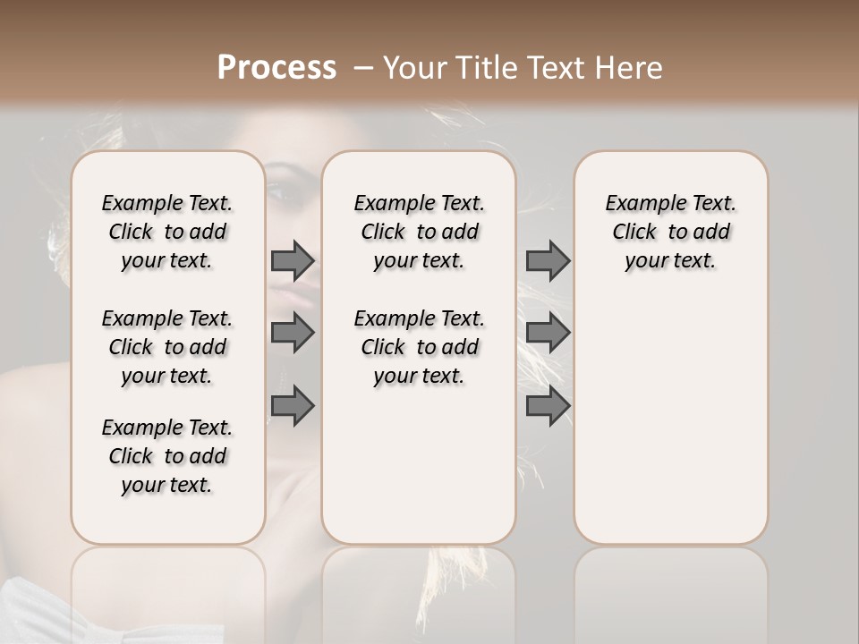 Attractive Style Hair PowerPoint Template