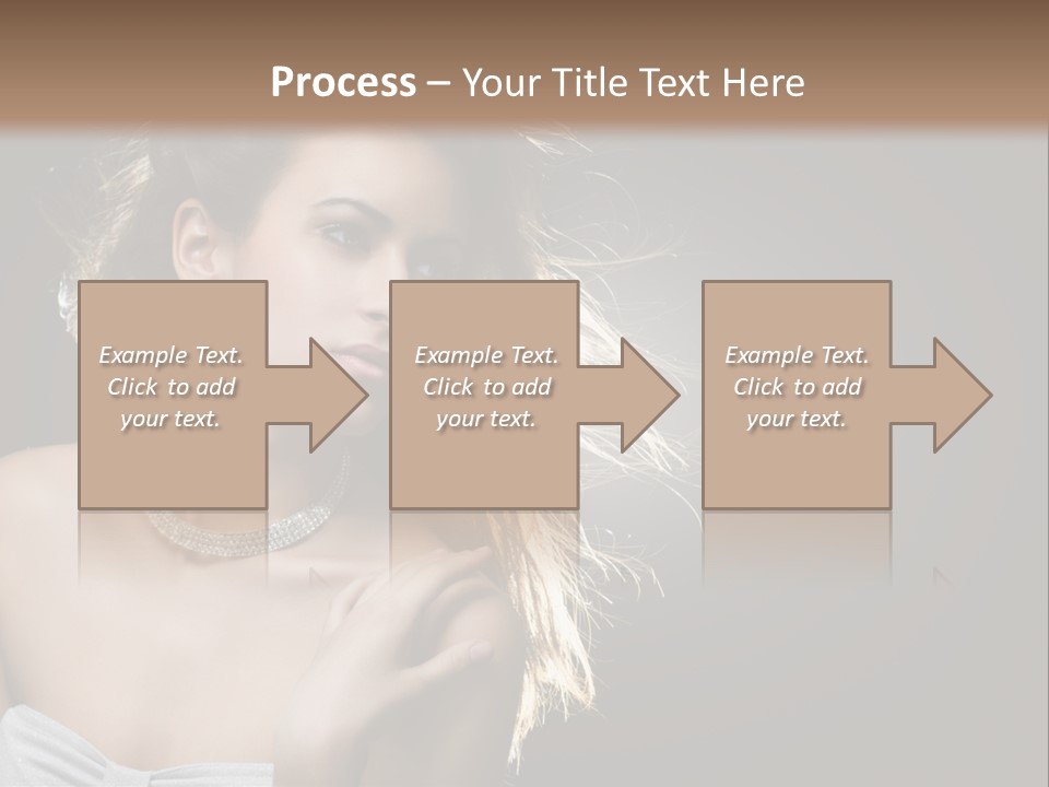 Attractive Style Hair PowerPoint Template