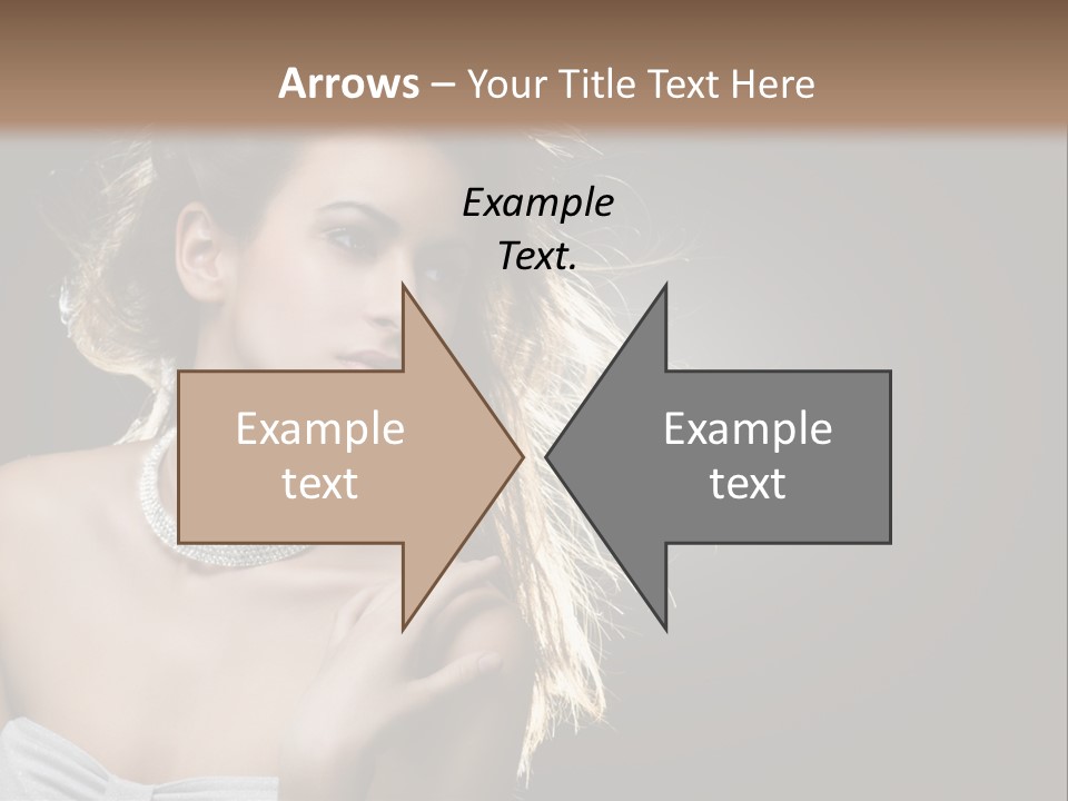 Attractive Style Hair PowerPoint Template