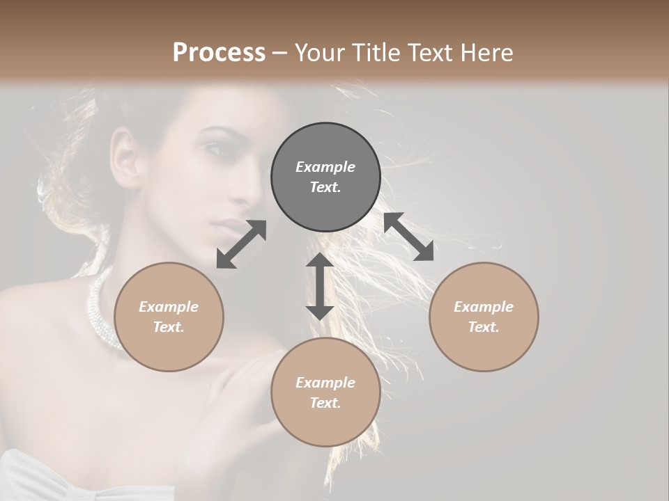 Attractive Style Hair PowerPoint Template
