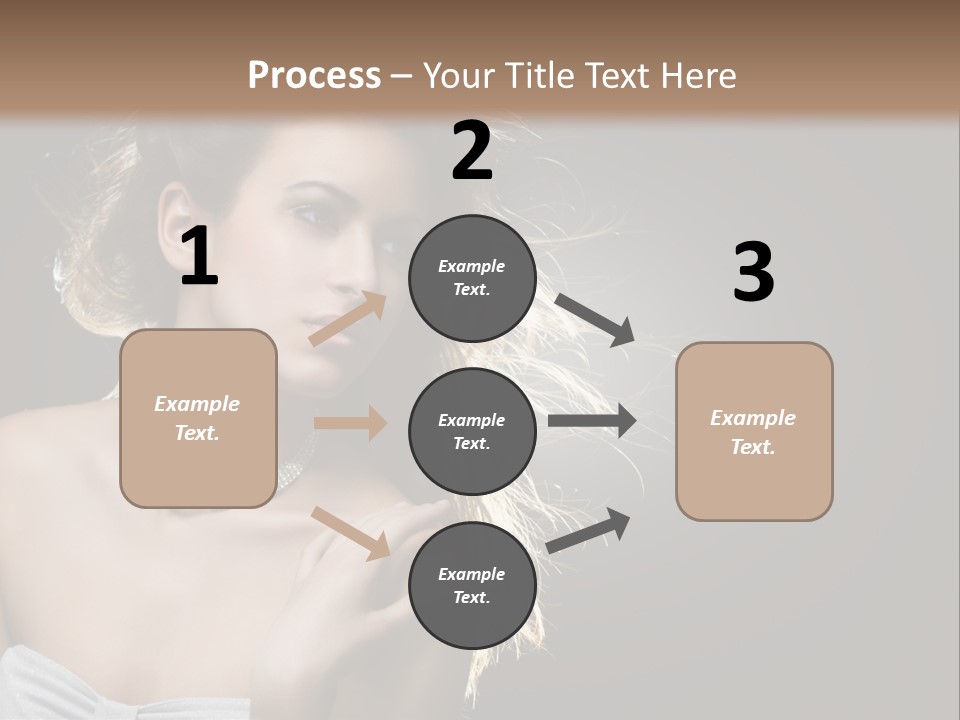Attractive Style Hair PowerPoint Template