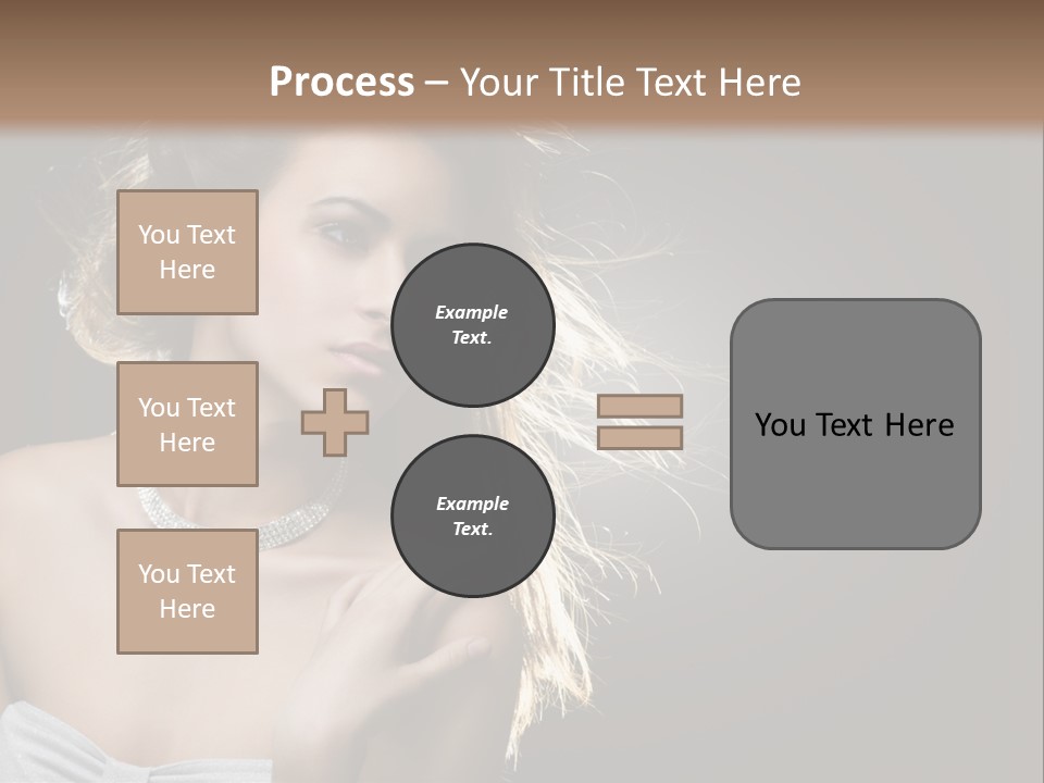 Attractive Style Hair PowerPoint Template