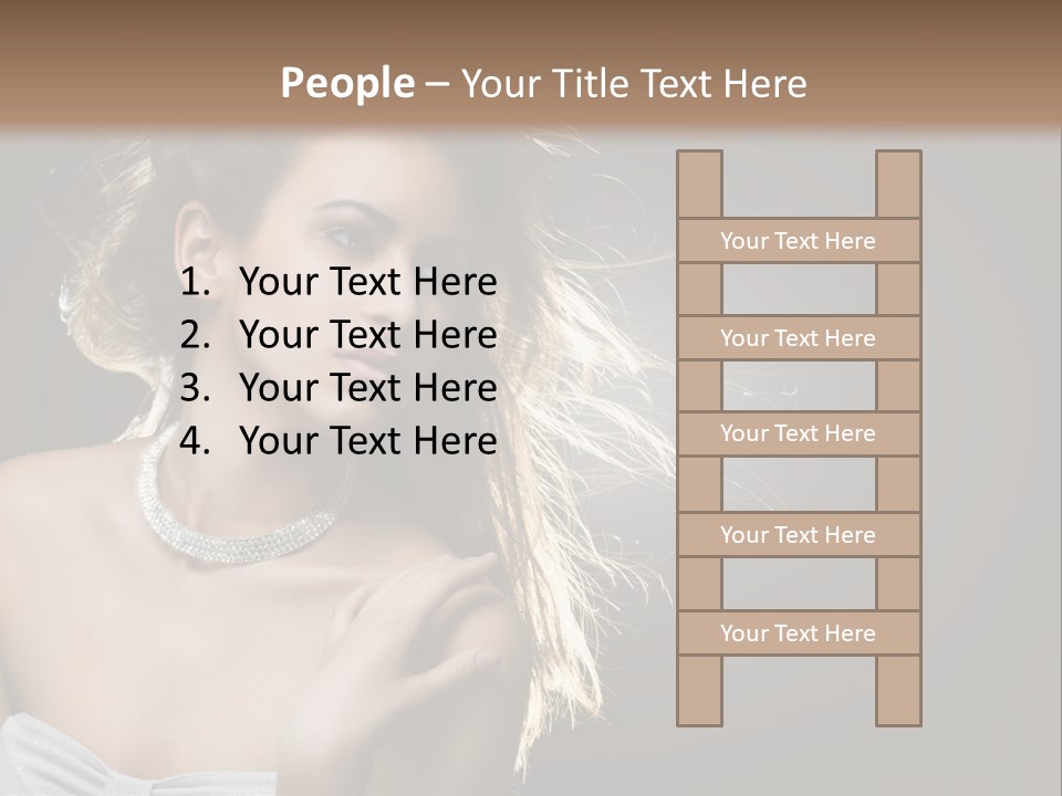 Attractive Style Hair PowerPoint Template
