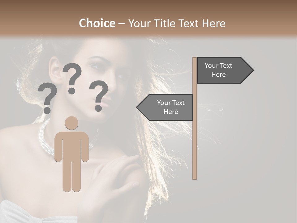 Attractive Style Hair PowerPoint Template